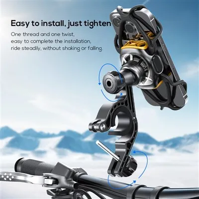 MEMO GW05 Bike Motorbiker Anti-Shock Cooling Ventilator Držalo za Mobilni Telefon Za E Bike Bicycle Motorcycle